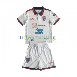 Maglia Cagliari Divisa Away 2023-2024 Manica Corta ,Bambino