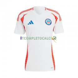 Maglia Cile Divisa Away 2024 Copa America Manica Corta ,Uomo