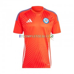 Maglia Cile Divisa Home 2024 Copa America Manica Corta ,Uomo