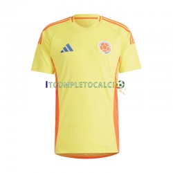 Maglia Colombia Divisa Home 2024 Copa America Manica Corta ,Uomo