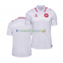 Maglia Danimarca Divisa Away Euro 2024 Manica Corta ,Uomo