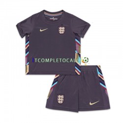 Maglia Inghilterra Divisa Away Euro 2024 Manica Corta ,Bambino