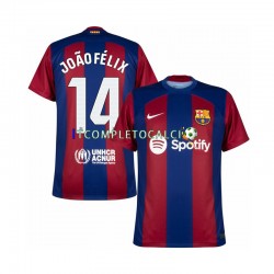 Maglia FC Barcelona Joao Felix 14 Divisa Home 2023-2024 Manica Corta ,Uomo