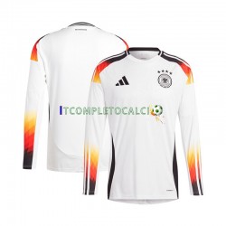 Maglia Germania Divisa Home Euro 2024 Manica Lunga ,Uomo