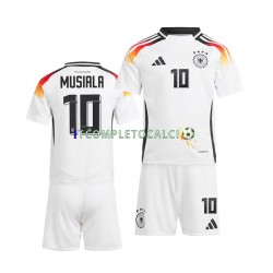 Maglia Germania Jamal Musiala 10 Divisa Home Euro 2024 Manica Corta ,Bambino
