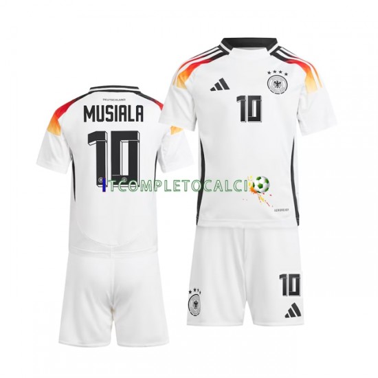 Maglia Germania Jamal Musiala 10 Divisa Home Euro 2024 Manica Corta ,Bambino