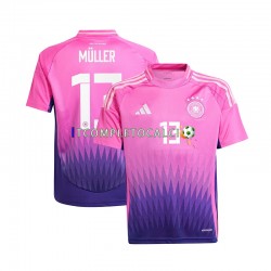 Maglia Germania Thomas Muller 13 Divisa Away Euro 2024 Manica Corta ,Uomo