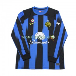 Maglia Inter Milan Divisa Home 2023-2024 Manica Lunga ,Uomo