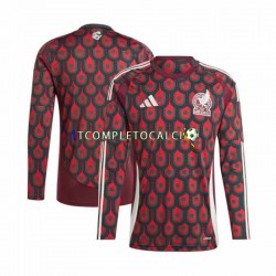 Maglia Messico Divisa Home 2024 Copa America Manica Lunga ,Uomo