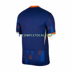 Maglia Paesi Bassi Divisa Away Euro 2024 Manica Corta ,Uomo