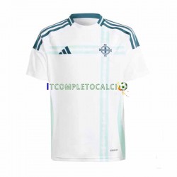 Maglia Irlanda Del Nord Divisa Away 2024 Manica Corta ,Uomo