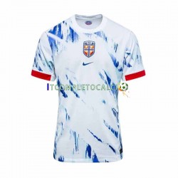Maglia Norvegia Divisa Away 2024 Manica Corta ,Uomo