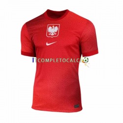 Maglia Polonia Divisa Away 2024 Manica Corta ,Uomo