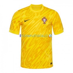 Maglia Portogallo Portiere Divisa Home Euro 2024 Manica Corta ,Uomo