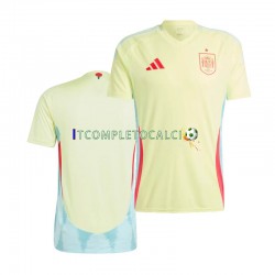 Maglia Spagna Divisa Away Euro 2024 Manica Corta ,Uomo