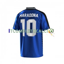Maglia Argentina Maradona 10 Retro Divisa Away 1994 Manica Corta ,Uomo
