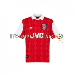 Maglia Arsenal Retro Divisa Home 1994 Manica Corta ,Uomo