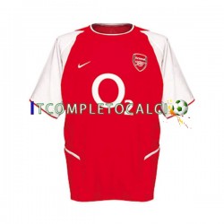 Maglia Arsenal Retro Divisa Home 2002 Manica Corta ,Uomo