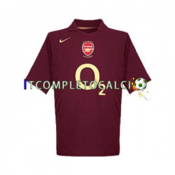 Maglia Arsenal 2005 Retro Divisa Home Manica Corta ,Uomo