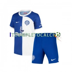 Maglia Atlético Madrid 120 Anniversary Divisa Home 2022-2023 Manica Corta ,Bambino