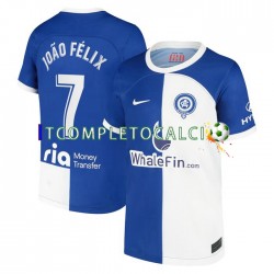 Maglia Atlético Madrid Joao Felix 7 120 Anniversary Divisa Home 2022-2023 Manica Corta ,Uomo