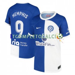 Maglia Atlético Madrid Memphis 9 120 Anniversary Divisa Home 2022-2023 Manica Corta ,Uomo