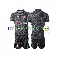 Maglia Besiktas Portiere Divisa Away 2022-2023 Manica Corta ,Bambino
