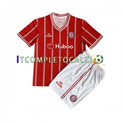 Maglia Bristol City Divisa Home 2023-2024 Manica Corta ,Bambino