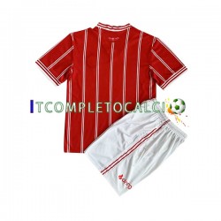 Maglia Bristol City Divisa Home 2023-2024 Manica Corta ,Bambino