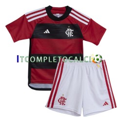 Maglia CR Flamengo Divisa Home 2023-2024 Manica Corta ,Bambino