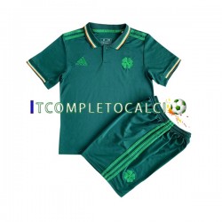 Maglia Celtic Quarto Divisa 2022-2023 Manica Corta ,Bambino