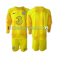 Maglia Chelsea Portiere Divisa Away 2022-2023 Manica Lunga ,Bambino