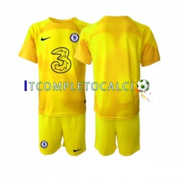 Maglia Chelsea Portiere Divisa Away 2022-2023 Manica Corta ,Bambino