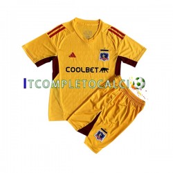 Maglia Colo-Colo Portiere Divisa Home 2023 Manica Corta ,Bambino
