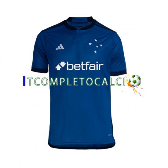 Maglia Cruzeiro Divisa Home 2023 Manica Corta ,Uomo