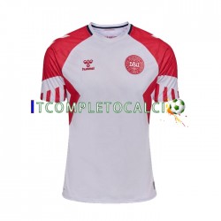 Maglia Danimarca Divisa Away 2023 Manica Corta ,Uomo