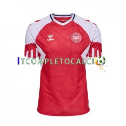 Maglia Danimarca Divisa Home 2023 Manica Corta ,Uomo