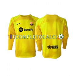 Maglia FC Barcelona Portiere Quarto Divisa 2022-2023 Manica Lunga ,Uomo