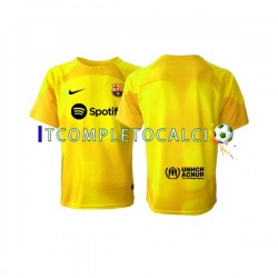 Maglia FC Barcelona Portiere Quarto Divisa 2022-2023 Manica Corta ,Uomo