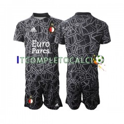 Maglia Feyenoord Rotterdam Portiere Quarto Divisa 2022-2023 Manica Corta ,Bambino
