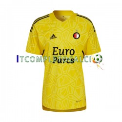Maglia Feyenoord Rotterdam Portiere Terza Divisa 2022-2023 Manica Corta ,Uomo