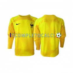 Maglia Francia Portiere Terza Divisa Mondiali 2022 Manica Lunga ,Uomo