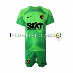Maglia Galatasaray Portiere Divisa Home 2022-2023 Manica Corta ,Bambino