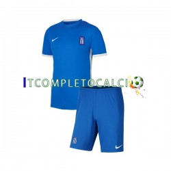 Maglia Grecia Terza Divisa 2022-2023 Manica Corta ,Bambino