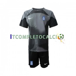 Maglia Grecia Portiere Divisa Away 2022-2023 Manica Corta ,Bambino