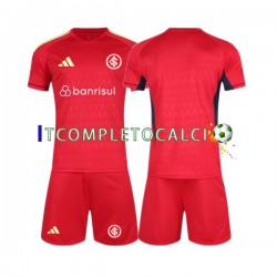 Maglia Internacional Portiere Divisa Home 2023-2024 Manica Corta ,Bambino