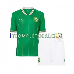 Maglia Irlanda Divisa Home 2023 Manica Corta ,Bambino