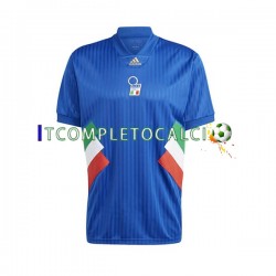 Maglia Italia Icon Retro Divisa Home 2022-2023 Manica Corta ,Uomo