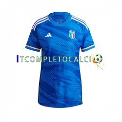 Maglia Italia Divisa Home 2023 Manica Corta ,Donna