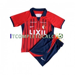 Maglia Kashima Antlers Divisa Home 2023 Manica Corta ,Bambino